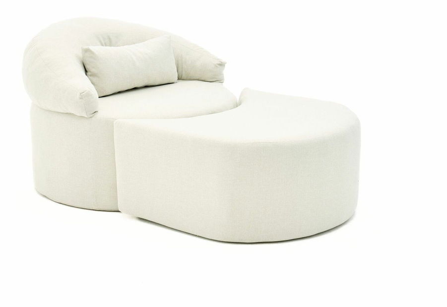 Křeslo Pintina S (krémová)