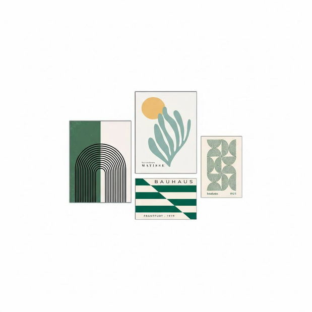 Obraz Madaf 11 (vícebarevné) (4 kusy)