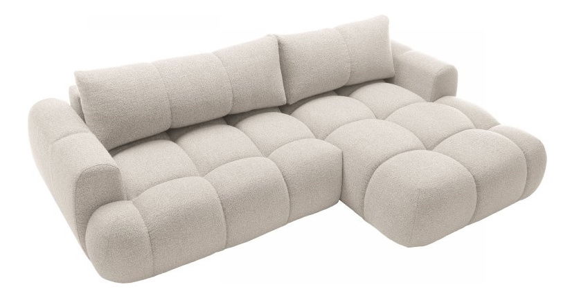 Rohová sedací souprava Zentono (krémová)