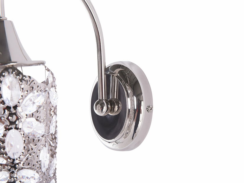 Nástěnná lampa Singa (stříbrná)