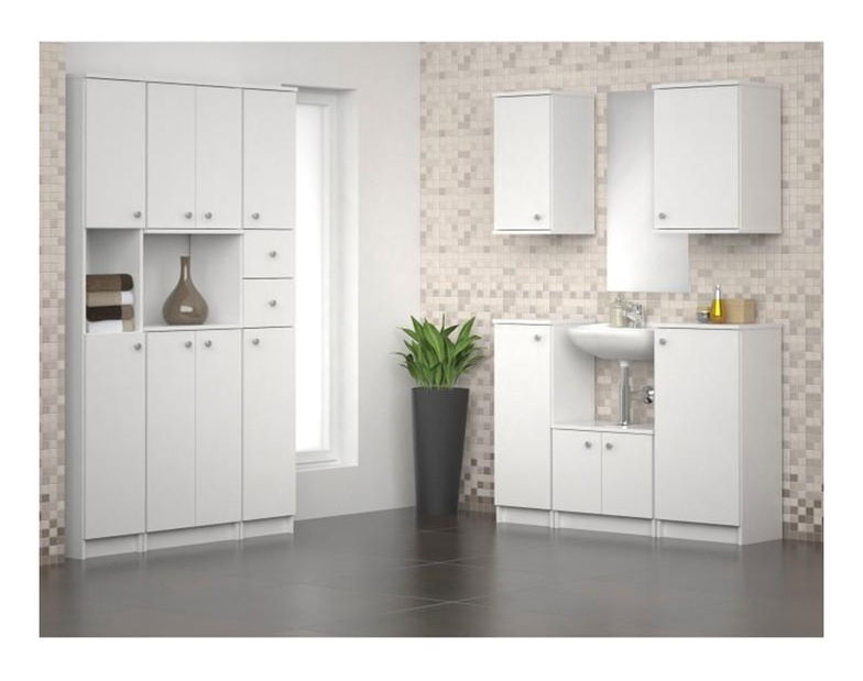 Koupelnová skříňka Tarika Si07 bílá