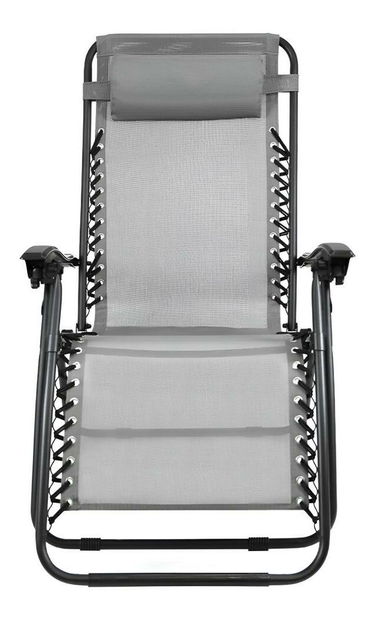 Zahradní křeslo Gerry new (světle šedá)