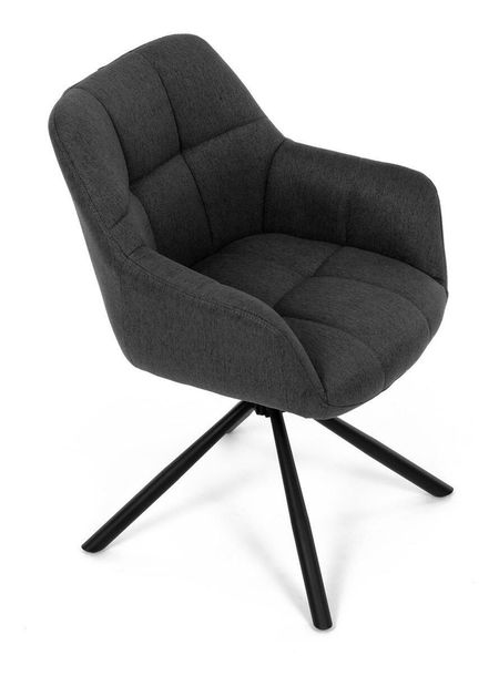 Jídelní židle Hogares (tmavě šedá)