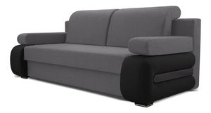 Pohovka Garlip (šedá + černá)