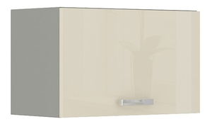 Horní kuchyňská skříňka Milo 60 GU-36 1F (šedá + krémový lesk)