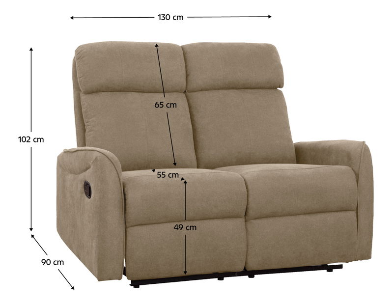 Sedací sestava 3+2+1 Fotron (hnědošedá) 