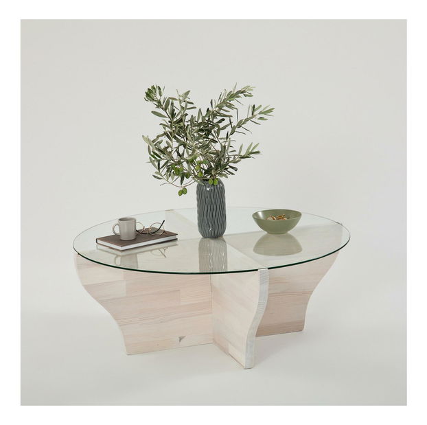 Konferenční stolek Amfora (bílá)