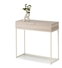 Konzolový stolek Norma M (popelavo béžová + krémová)