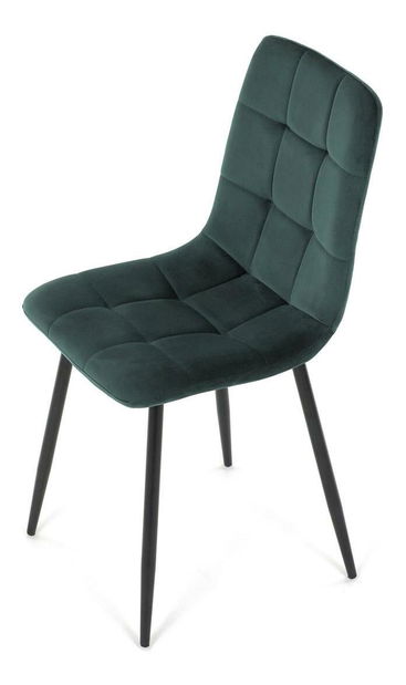 Jídelní židle Cereria (tmavě zelená)