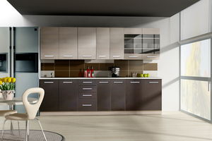 Kuchyně Chasma 260 cm (dub ferrara + legno tmavé)