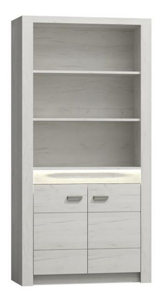 Regál Inneas 05 (jasan bílý)