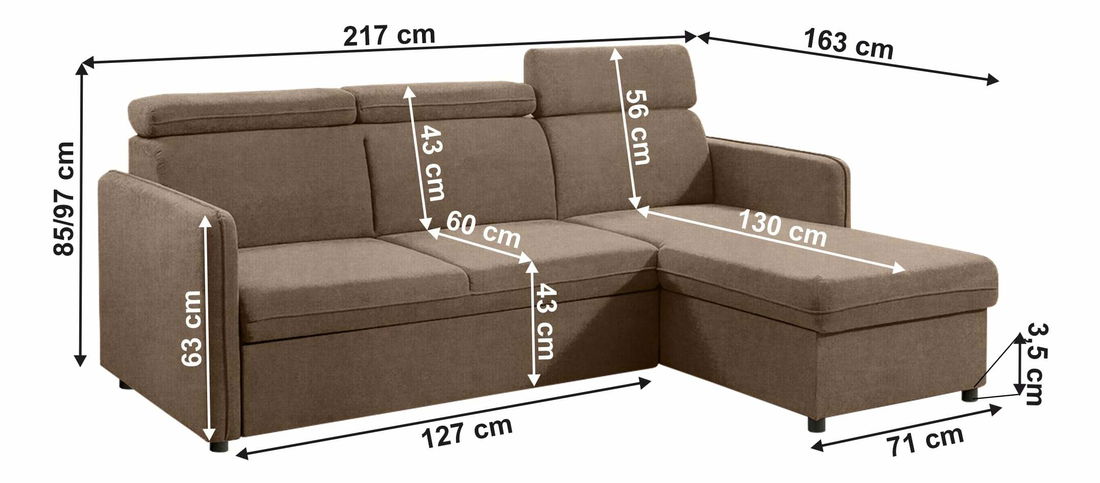 Rozkládací sedací souprava Atres (enjoy new 37) 