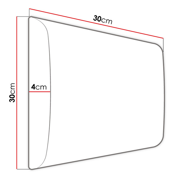Čalouněný nástěnný panel Pazara 30x30 (manila 11)