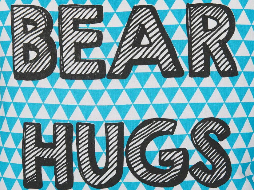 Polštář 40x40 cm ROZZO (modrá)