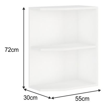 Dolní kuchyňský regál Strolis 30 D ZAK BB (bílá)