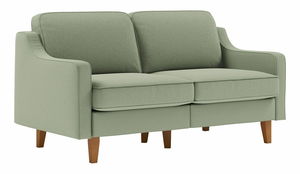 Pohovka dvousedačka Dělají 2 (mořská + ořech)