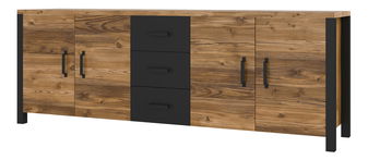 Komoda Oralee 25 (černá)