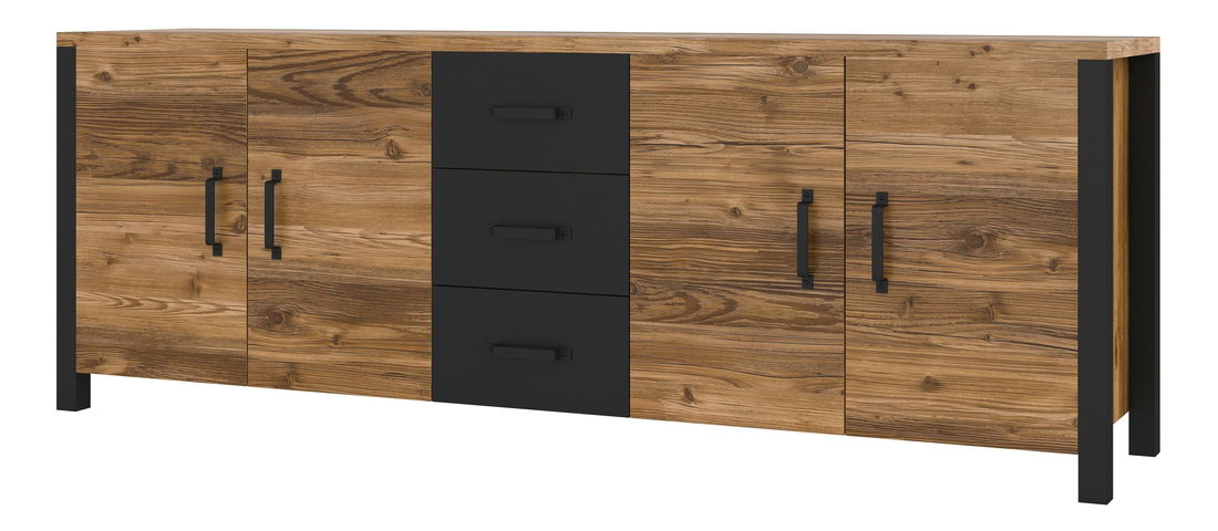 Komoda Oralee 25 (černá)