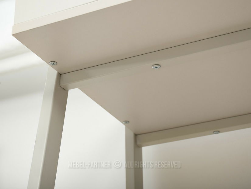 PC stolek Ludra (krémová)