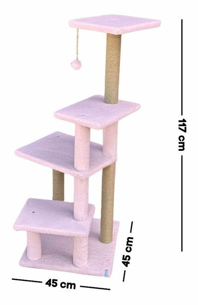 Škrabadlo pro kočky Alesa (Tyrkysová)