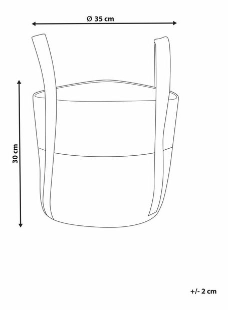 Úložný koš Sebastos (přírodní)