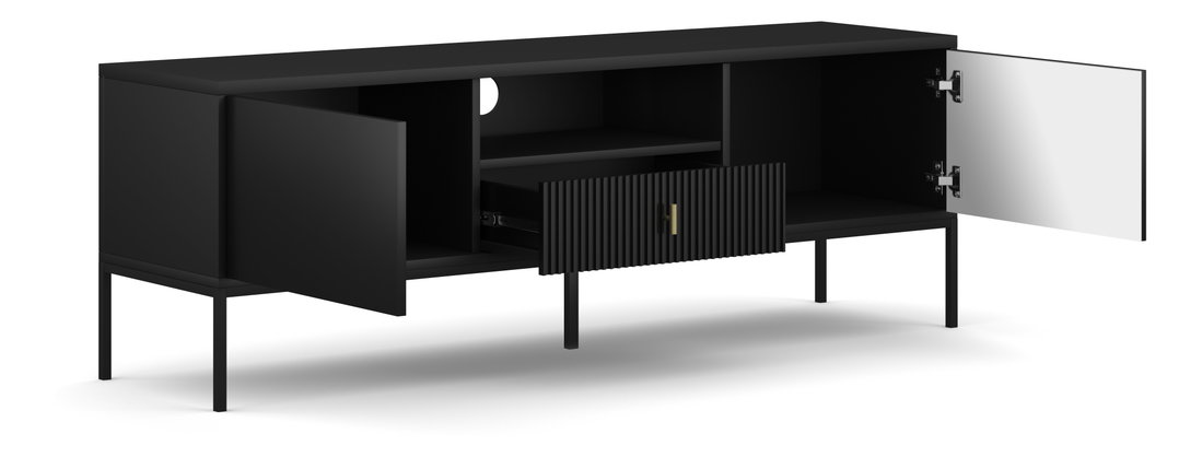 TV stolek/skříňka – WIP – Magara 2D1S (černá)