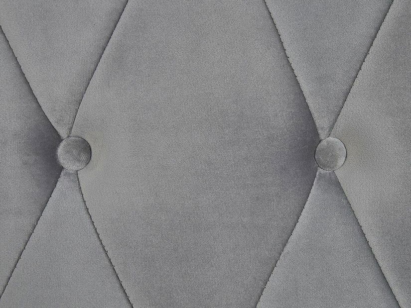 Manželská vodní postel 180 cm Chomper (šedá) (s roštem a matrací)