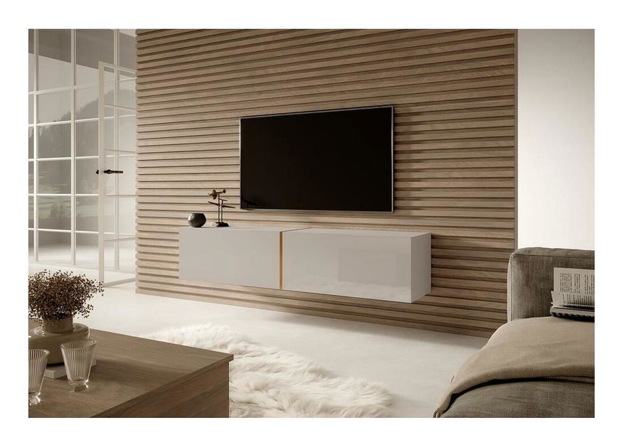 TV skříňka/stolek Bakira 140 (sivobéžová) *výprodej