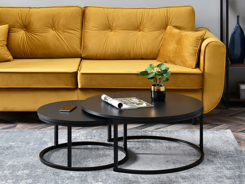 Konferenční stolek Kolja Zest Xl (černá )