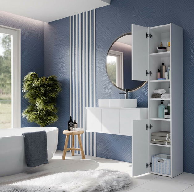 Koupelnová skříňka Samways 1 (bílá)