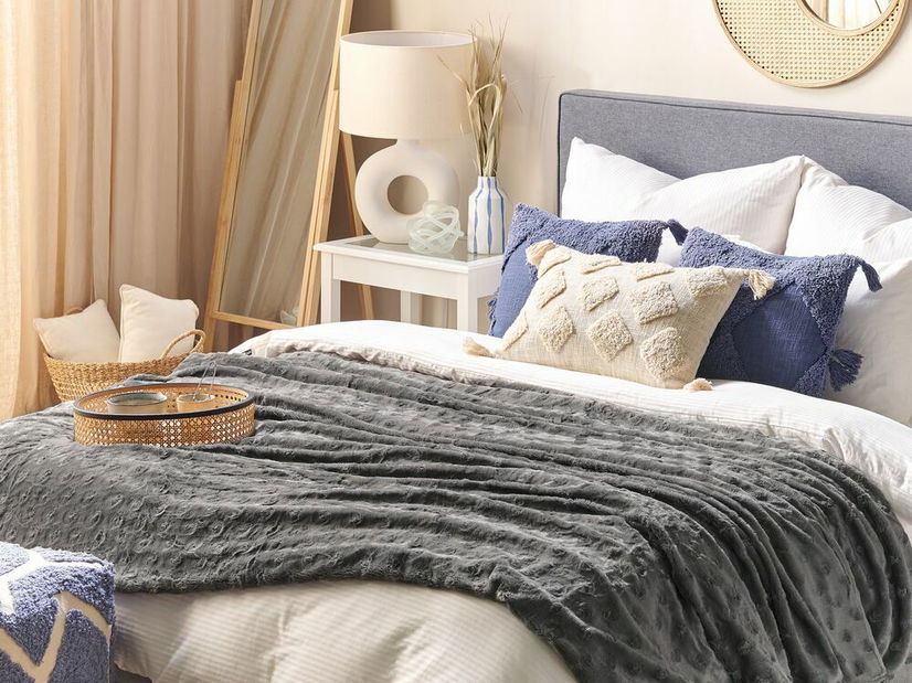 Deka 150 x 200 cm Kanza (šedá)