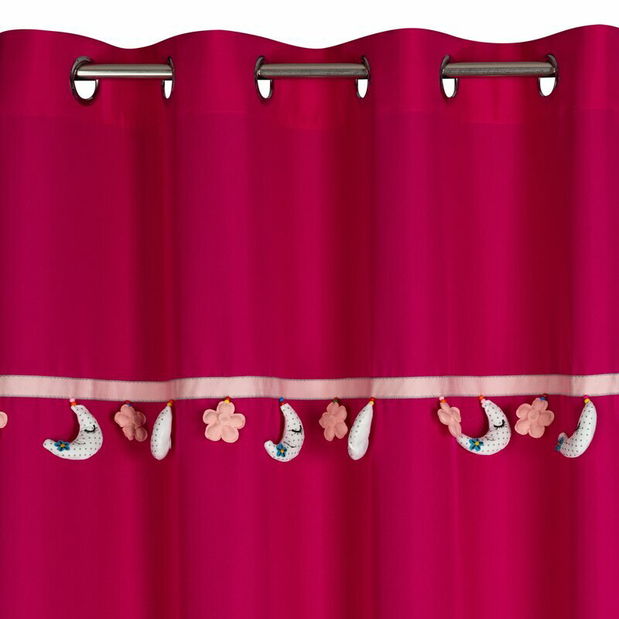 Záclona 140x250 cm Mun (amarant)