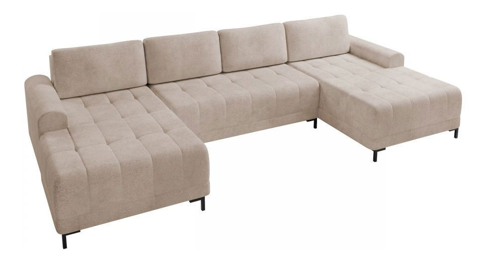 Rohová sedací souprava U Bonzi XL (cappuccino)