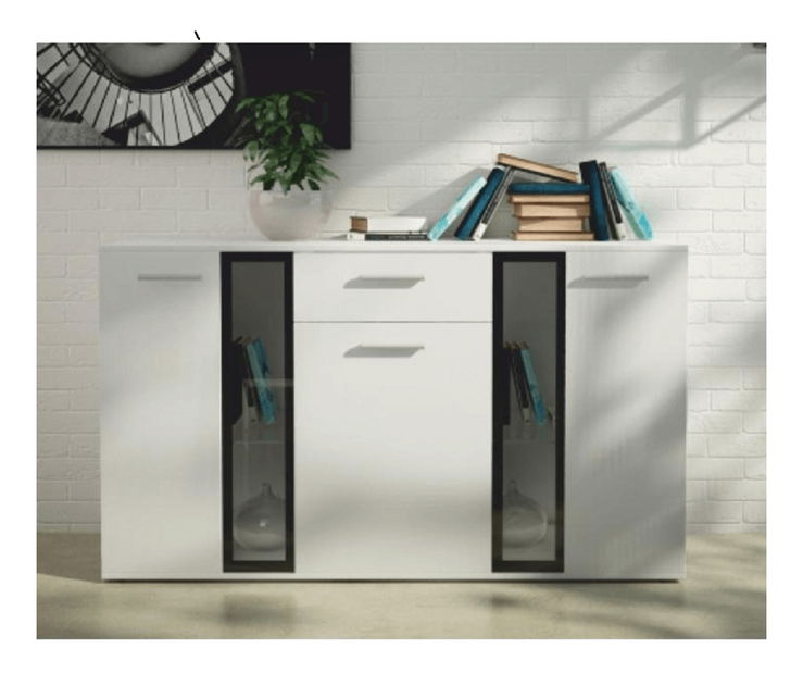 Vitrína Selena bílá