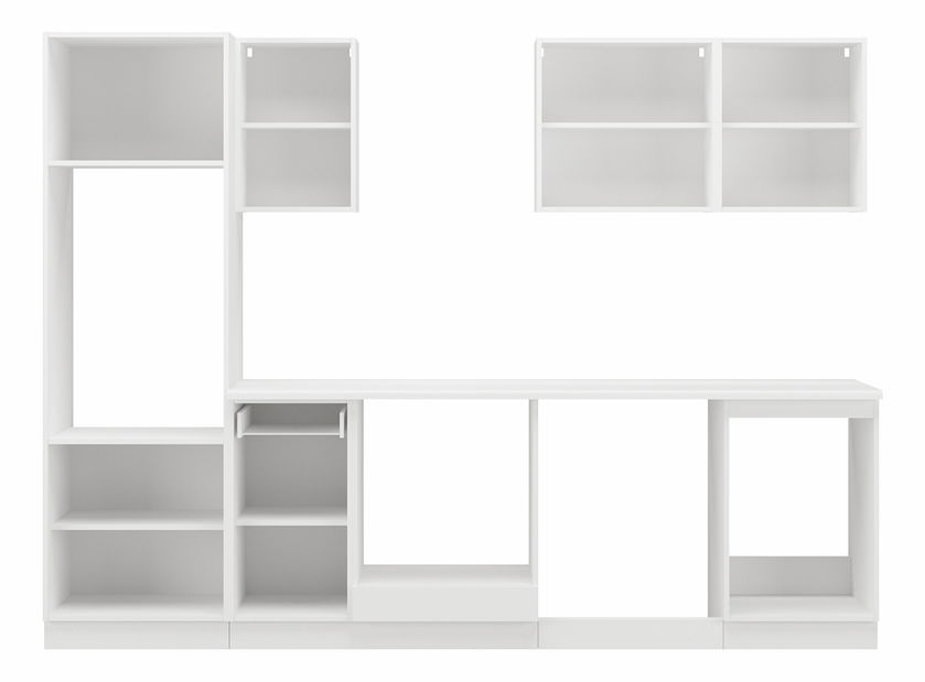 Kuchyně Tanith 270 cm (dub ribbeck + bílá)