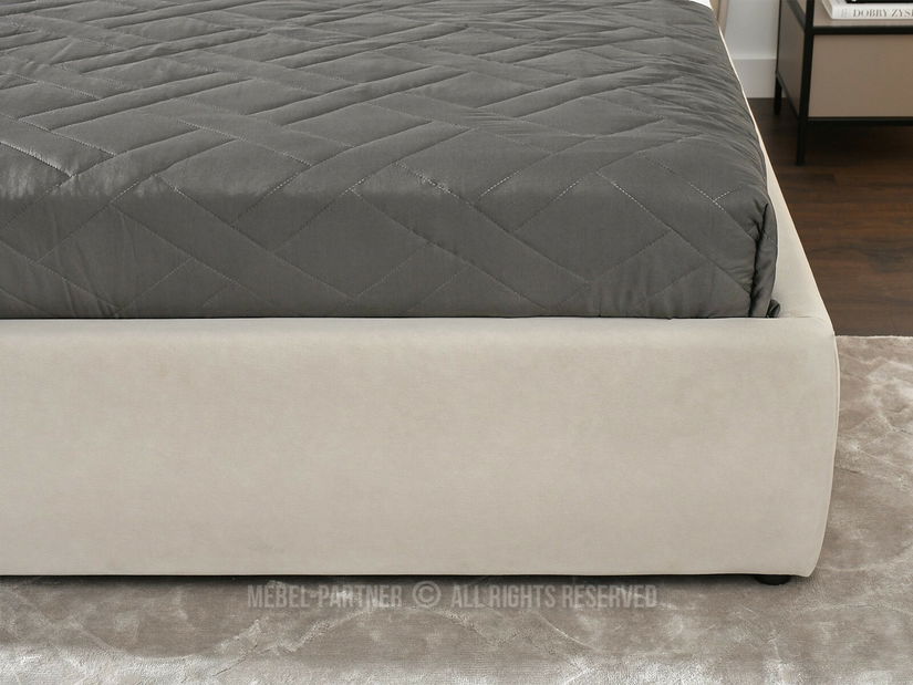 Manželská postel 160 cm Respondio 160 (béžová)