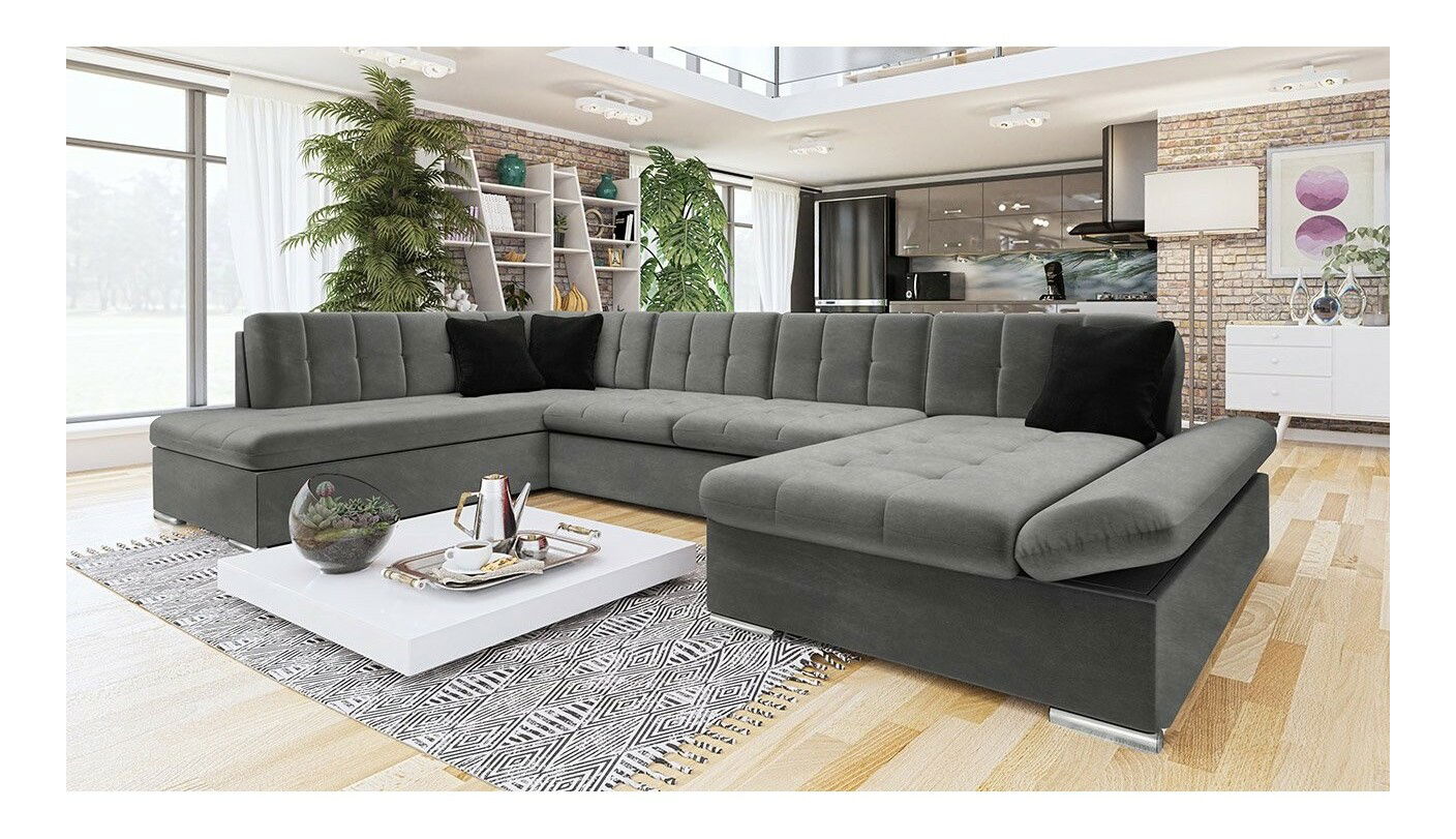 Rohová sedačka Calla (P) U (Magic velvet 2217 + Magic velvet 2219)