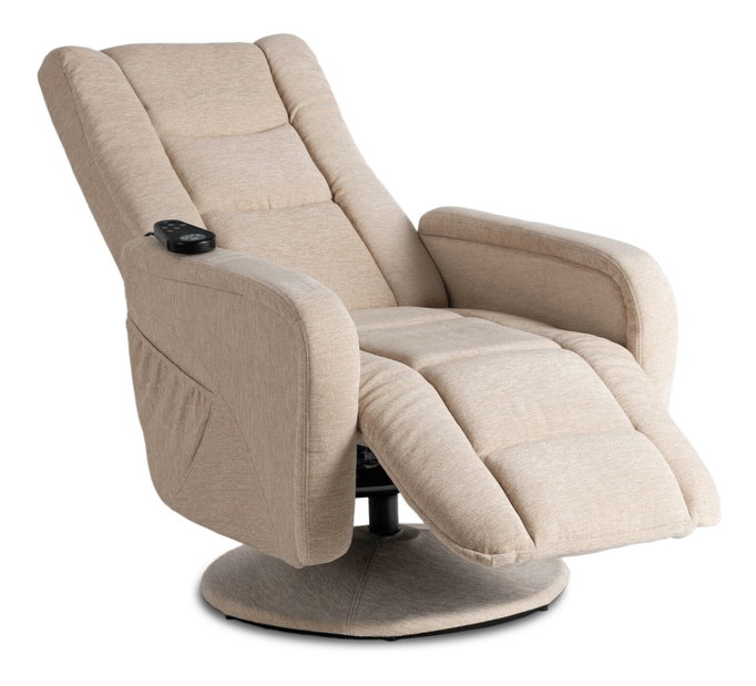 Relaxační křeslo Spiker (béžová)