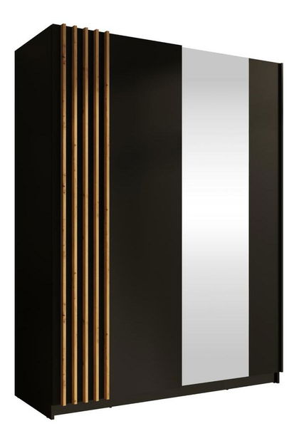 Skříň Bogota 1 (černá + dub artisan)