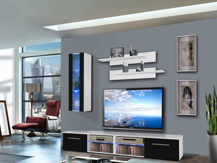 Obývací stěna Tubus 25 WS TU B1 (s osvětlením)