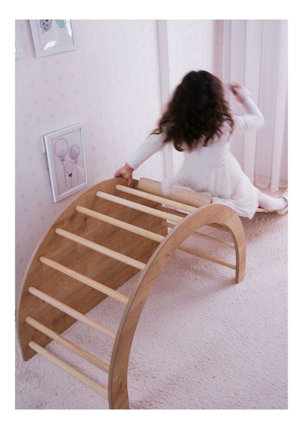 Lezecká souprava pro děti Sicup (hnědá)