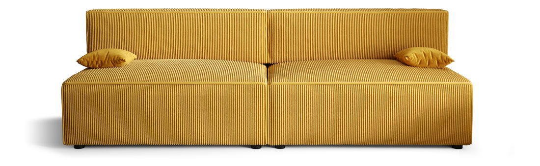 Pohovka dvousedačka Mirage X2 (žlutá)