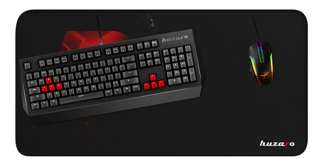 Podložka pod myš Rune (černá + červená)