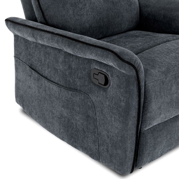 Polohovací křeslo Trato (šedá)