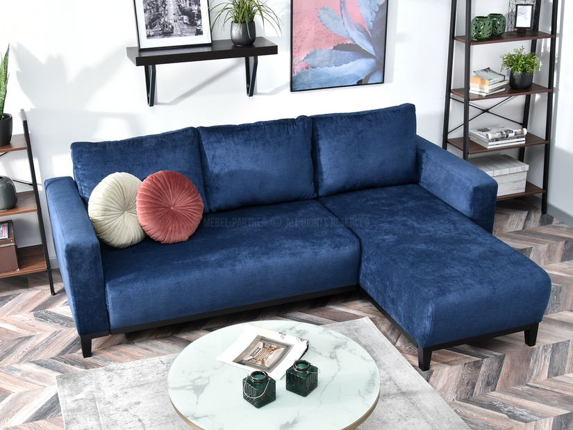 Rohová sedačka Salida (černá)