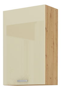 Horní kuchyňská skříňka Arryn 60 G-90 1F (dub artisan + lesk krémový) *bazar