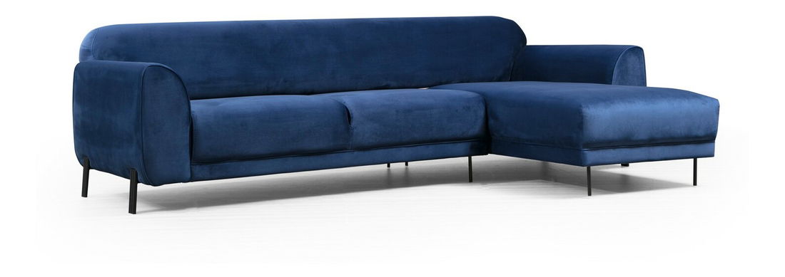 Rohová sedačka Imagetta (P) (Tmavá modrá)