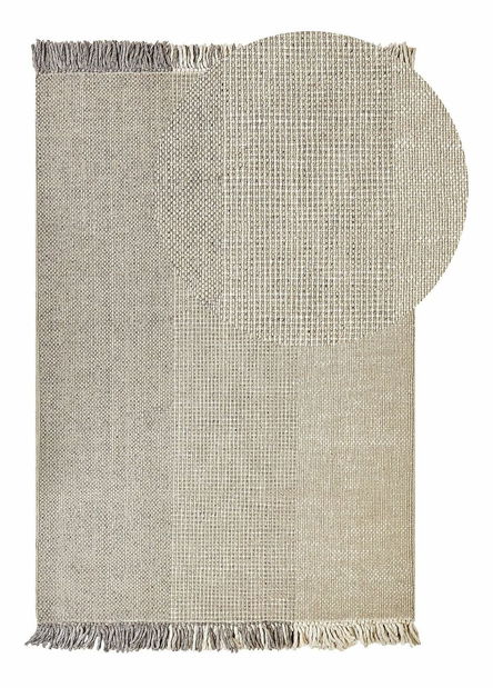 Koberec 140 x 200 cm Teke (šedá)