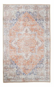 Koberec Hemeria 7 (modrá + oranžová)