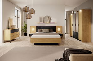 Ložnice Balneo (dub baltic + černá)